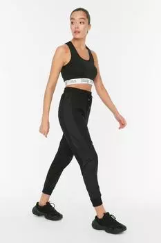 Спортивные штаны - Черный - Базовый джоггер Trendyol, черный