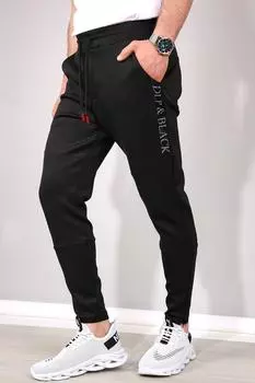 Спортивные штаны - Черный - Джоггеры Delpino, черный