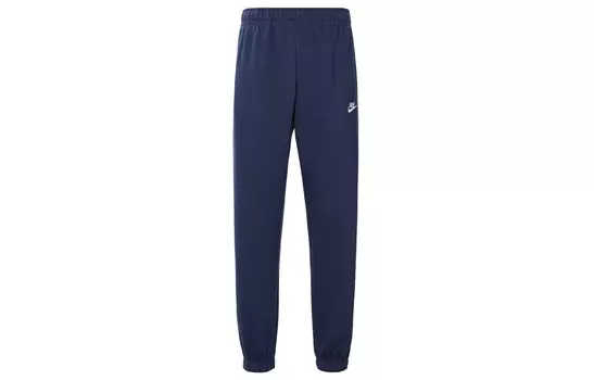 Спортивные штаны Club Knit Мужские темно-синие Nike, темно-синий