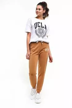 Спортивные штаны Coalin с высокой талией Ucla, бежевый