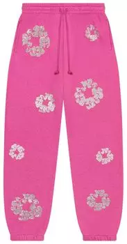 Спортивные штаны Denim Tears Cashmere Swarovski Cotton Wreath Sweatpants 'Pink', розовый