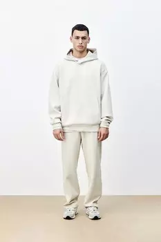 Спортивные штаны для бега трусцой обычного кроя H&M, бежевый