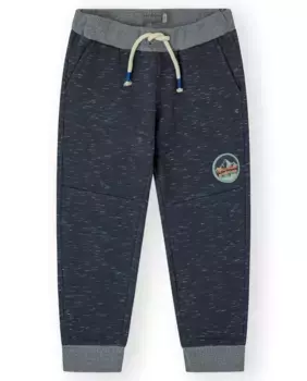 Спортивные штаны для мальчика темно-синего цвета на кулиске Canada House