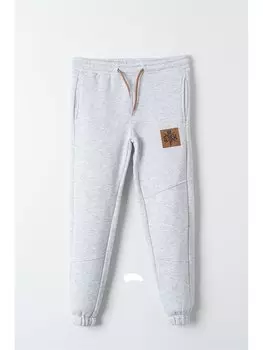 Спортивные штаны для мальчиков с эластичным поясом Ml Kids, светло-серый