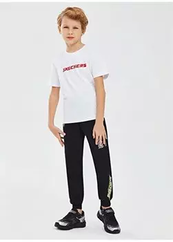 Спортивные штаны для мальчиков SK241076-001-Легкий флис BJ Skechers