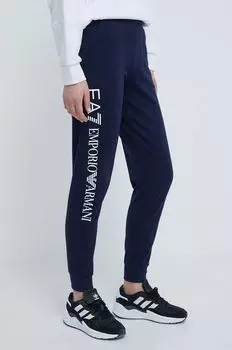 Спортивные штаны EA7 Emporio Armani, темно-синий