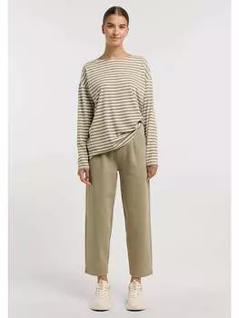 Спортивные штаны ELBSAND, серо-коричневый