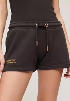 Спортивные штаны ESSENTIAL LOGO Superdry, пестрый черный