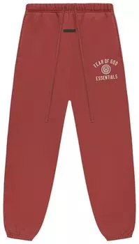 Спортивные штаны Fear of God Essentials Fleece Sweatpant 'Crimson Red', красный