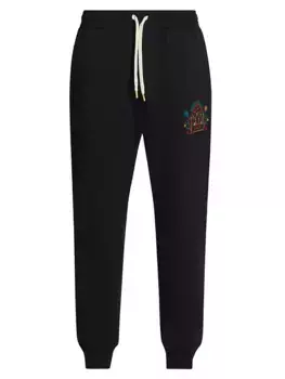 Спортивные штаны For The Peace с вышивкой Rainbow Crayon Temple Casablanca, цвет rainbow crayon temple