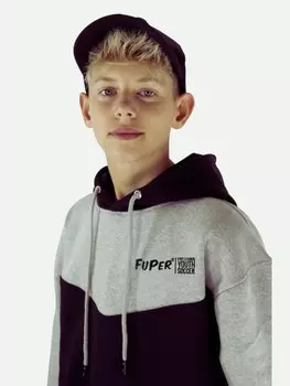 Спортивные штаны FuPer Jogginganzug 100% Respekt, цвет grau/schwarz