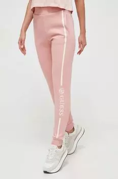 Спортивные штаны Guess, розовый