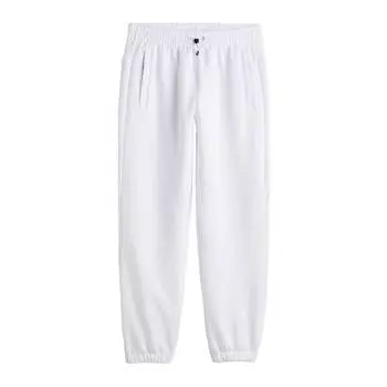 Спортивные штаны H&amp;M Relaxed Fit Sports Joggers, белый