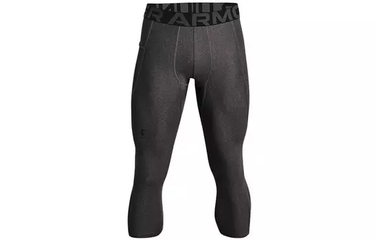 Спортивные штаны HeatGear мужские, цвет серый карбон Under Armour, серый