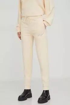 Спортивные штаны Hugo, бежевый