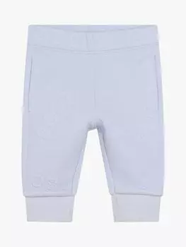 Спортивные штаны HUGO BOSS Baby Waffle, светло-голубые