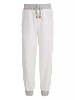 Спортивные штаны из хлопка Eleventy Kids, нейтральный