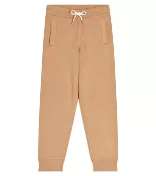 Спортивные штаны из хлопка и шерсти Chlo, оранжевый