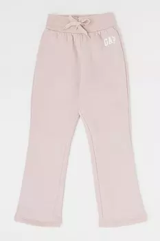Спортивные штаны из хлопка с логотипом Gap, розовый