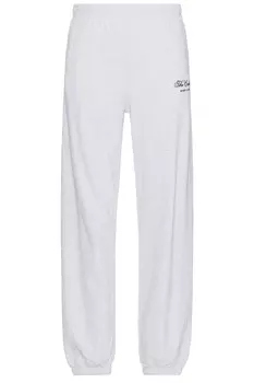 Спортивные штаны из коллаборации с Hotel Carlyle Script Sporty & Rich, цвет Heather Gray