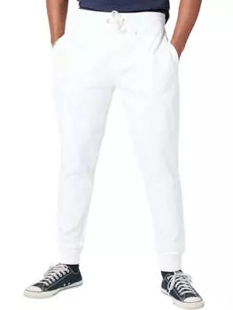 Спортивные штаны из органического хлопка белого цвета Known Supply