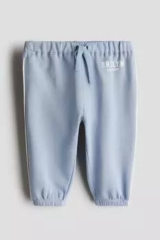 Спортивные штаны из трикотажной ткани H&M, мультиколор