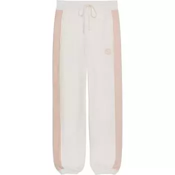 Спортивные штаны из войлочной джерси Gg GUCCI, Ecru