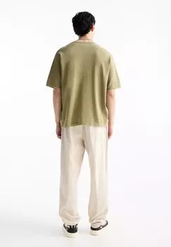 Спортивные штаны Joggers PULL&BEAR, бежевые