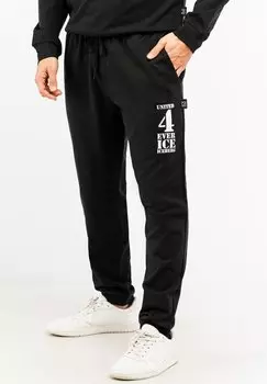 Спортивные штаны JOGGERS WITH DOUBLE POCKETS AND DRAWSTRINGS ICE ICEBERG, черный