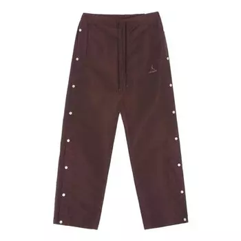 Спортивные штаны Jordan Snap Pants x A Ma Manire 'Brown', красный