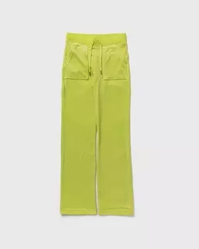 Спортивные штаны Juicy Couture Wmns Classic Velour Del Ray Pant, цвет sharp green