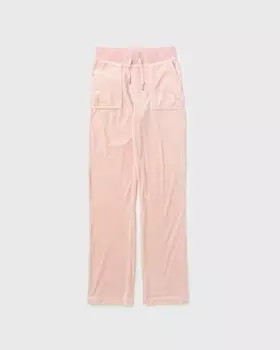 Спортивные штаны Juicy Couture Wmns Classic Velour Del Ray Pant, цвет pale pink