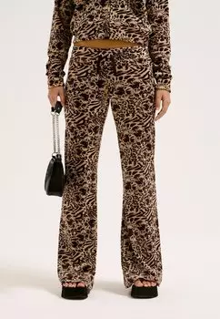 Спортивные штаны JUICY HIBISCUS CRYSTAL LISA LOW RISE Juicy Couture, коричневый