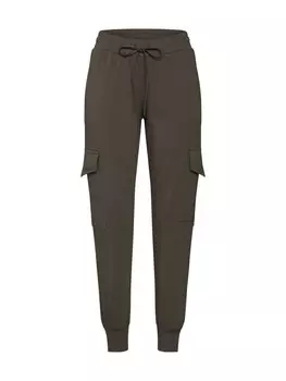 Спортивные штаны Kaffe Tapered Cargo Pants Siggi Linda, оливковый