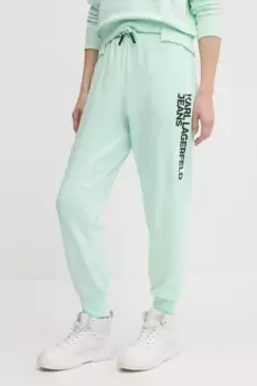 Спортивные штаны Karl Lagerfeld Jeans, зеленый