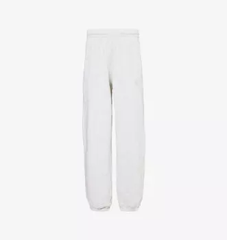 Спортивные штаны Karter свободного кроя с широкими штанинами из хлопкового трикотажа Anine Bing, серый