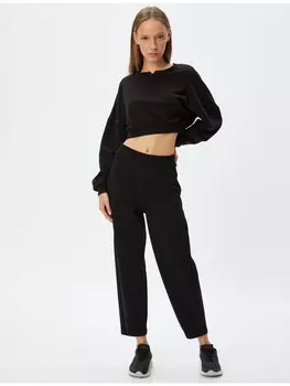 Спортивные штаны KOTON Sweathose, черный