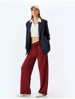 Спортивные штаны KOTON Sweathose, цвет Bordo