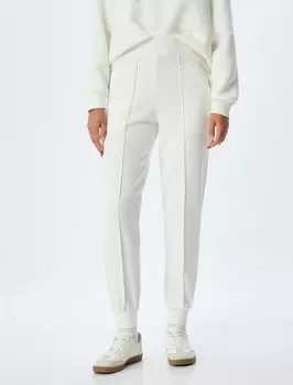 Спортивные штаны Koton Tapered Pants, белый