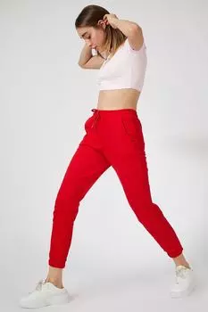Спортивные штаны - Красный - Джоггеры Happiness stanbul, красный