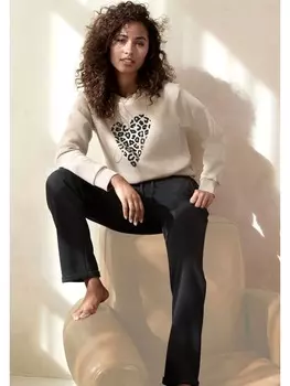 Спортивные штаны LASCANA, черный