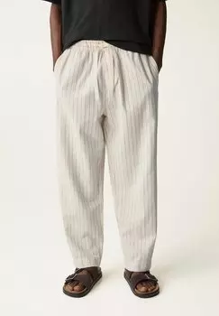 Спортивные штаны LINEN BLEND PULL&BEAR, песочный