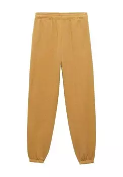 Спортивные штаны Mango, охра