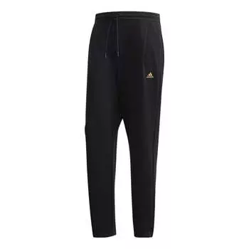 Спортивные штаны Men's adidas Logo Micro Mark Lacing Sports Pants/Trousers/Joggers Black, черный