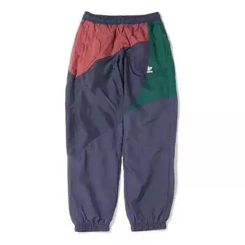 Спортивные штаны Men's adidas originals Bld Cb Tp Shadow Logo Splicing Bundle Feet Sports Pants/Trousers/Joggers Autumn Navy Blue, синий