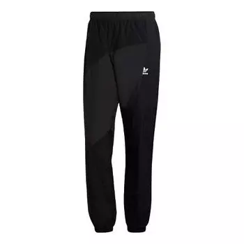 Спортивные штаны Men's adidas originals Casual Solid Color Splicing Sports Pants/Trousers/Joggers Black, мультиколор