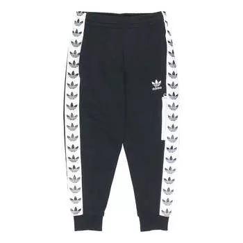 Спортивные штаны Men's adidas originals logo Sports Pants/Trousers/Joggers Black, черный