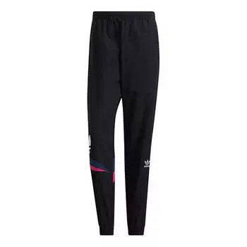 Спортивные штаны Men's adidas originals Woven Training Sports Gym Long Pants/Trousers Black, черный