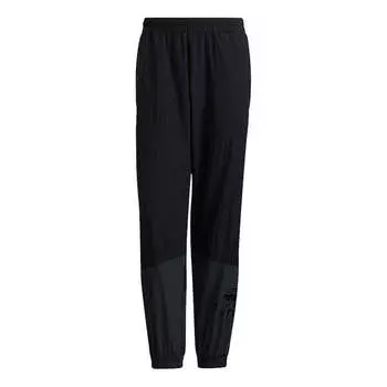 Спортивные штаны Men's adidas Si Wov Pnt Colorblock Alphabet Bundle Feet Sports Pants/Trousers/Joggers Black, черный