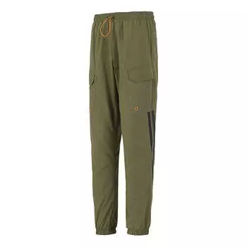 Спортивные штаны Men's adidas Side Pocket Bundle Feet Sports Pants/Trousers/Joggers Military Green, зеленый